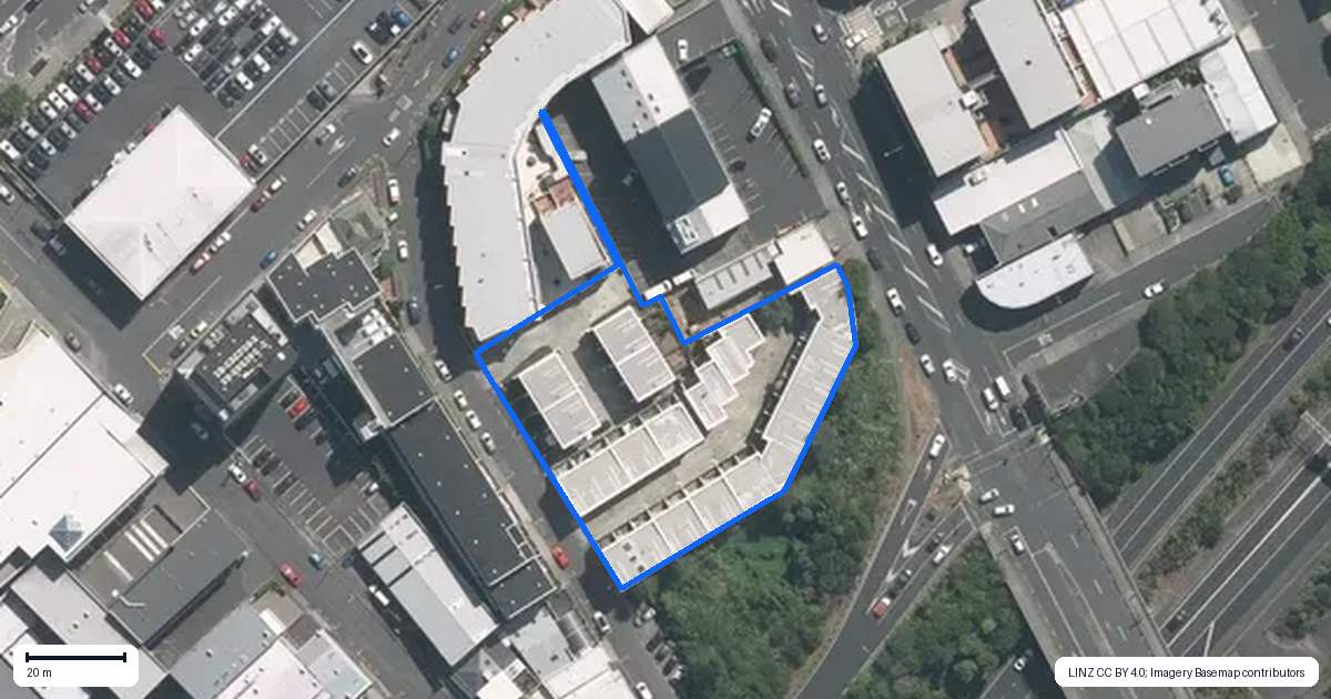 Property context map for 17/8 Burgoyne Street, Grey Lynn, Auckland
