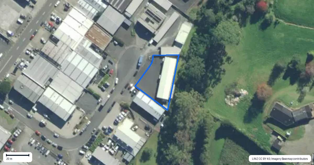 Property context map for 17 Sammaree Place, Kerikeri