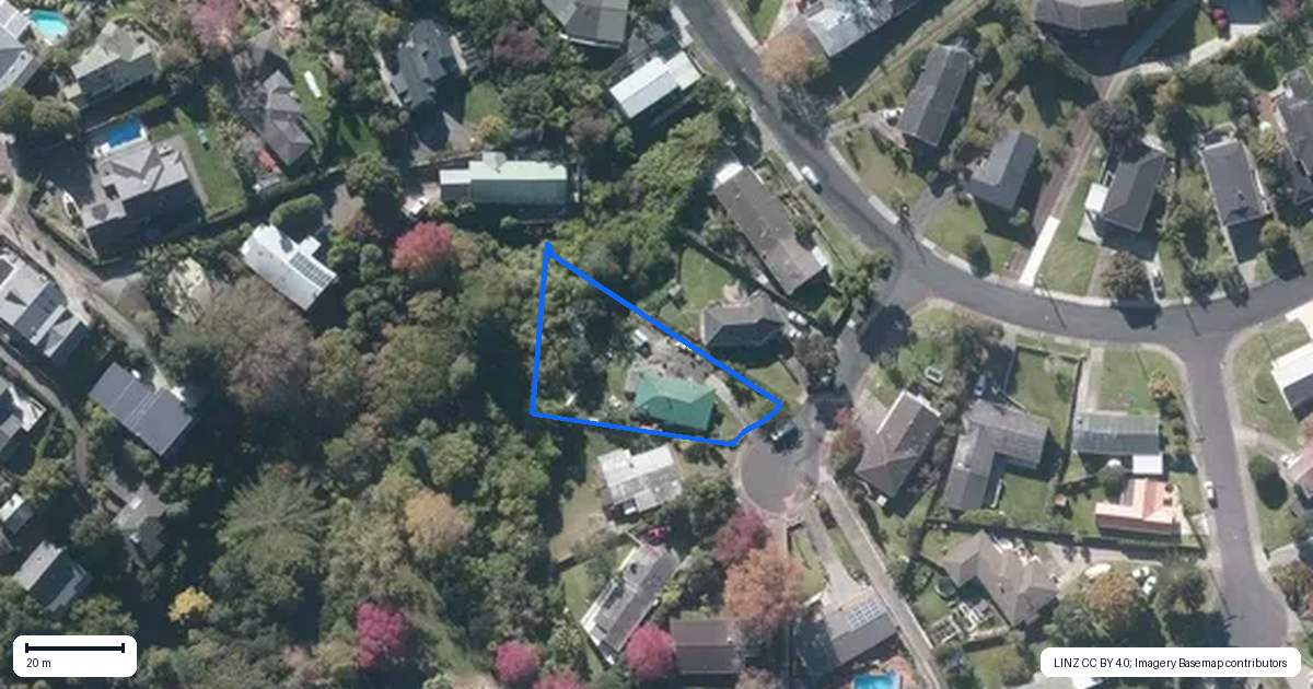 Property context map for 3 Holbrook Place, Cockle Bay, Auckland
