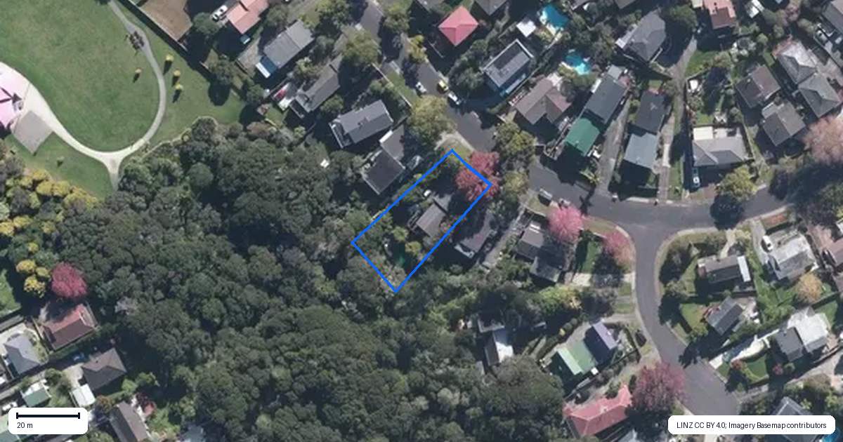 Property context map for 46 Simon Ellice Drive, Bayview, Auckland