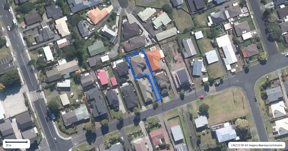 Property context map for 35A Weiti Road, Orewa