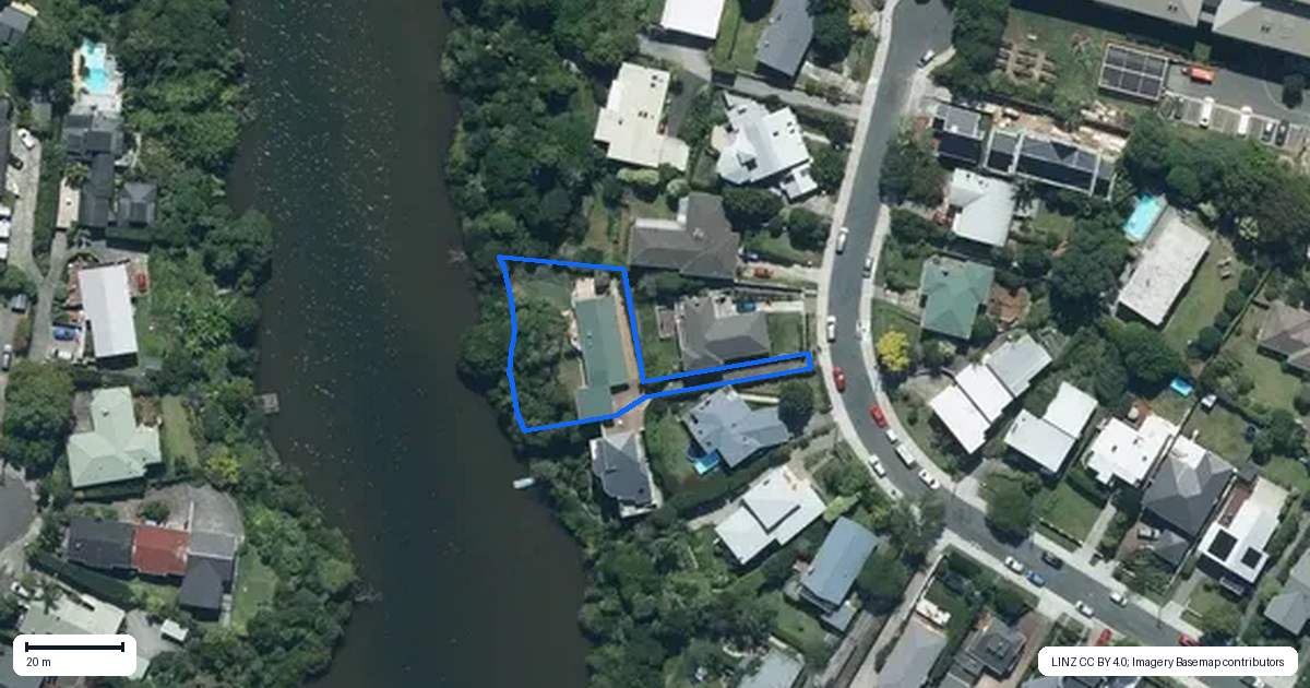 Property context map for 30 MacPherson Street, Meadowbank, Auckland