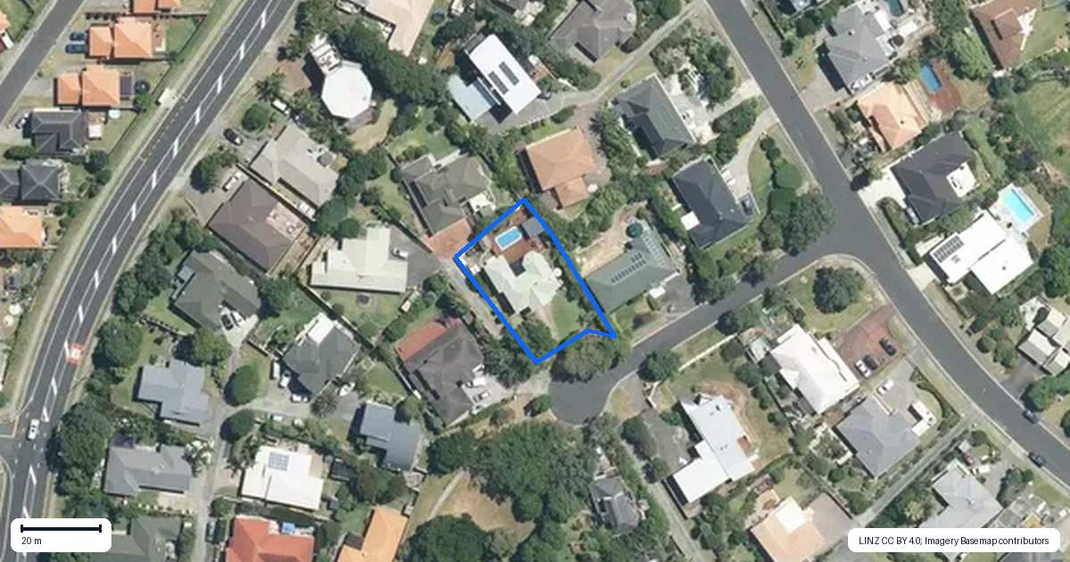 Property context map for 4 Farnell Place, Gulf Harbour, Whangaparaoa