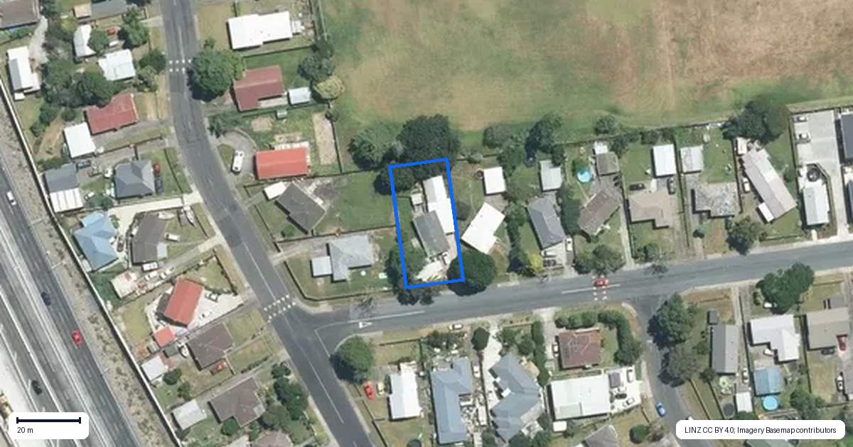 Property context map for 27 Jupiter Street, Rosehill, Papakura