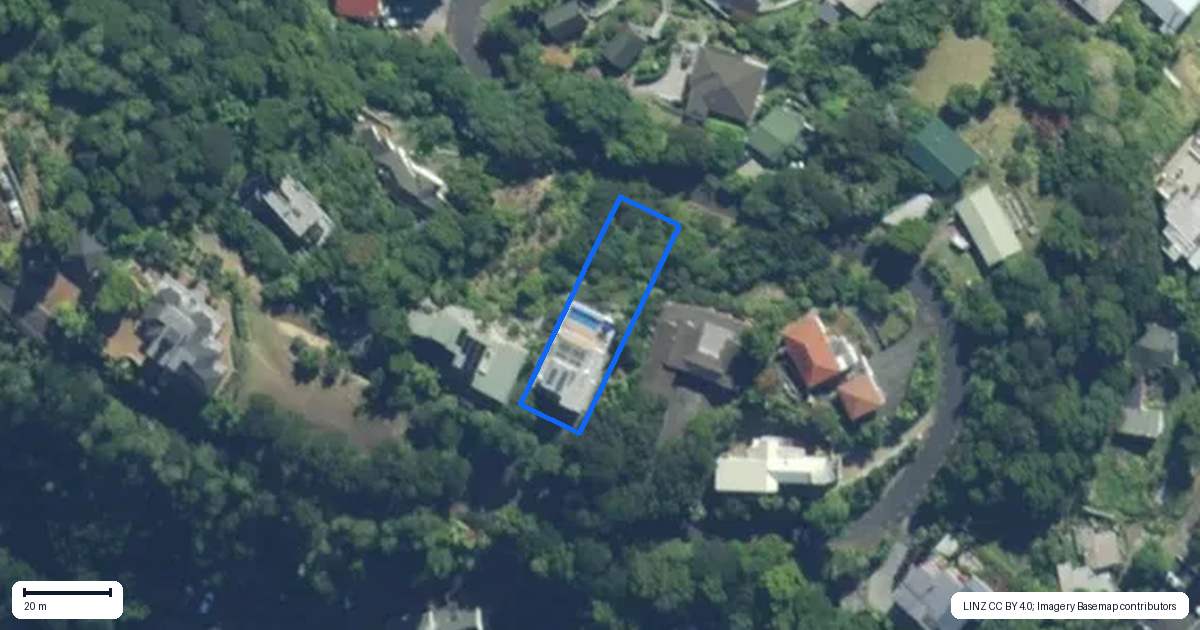 Property context map for 37 Bayview Road, Paihia