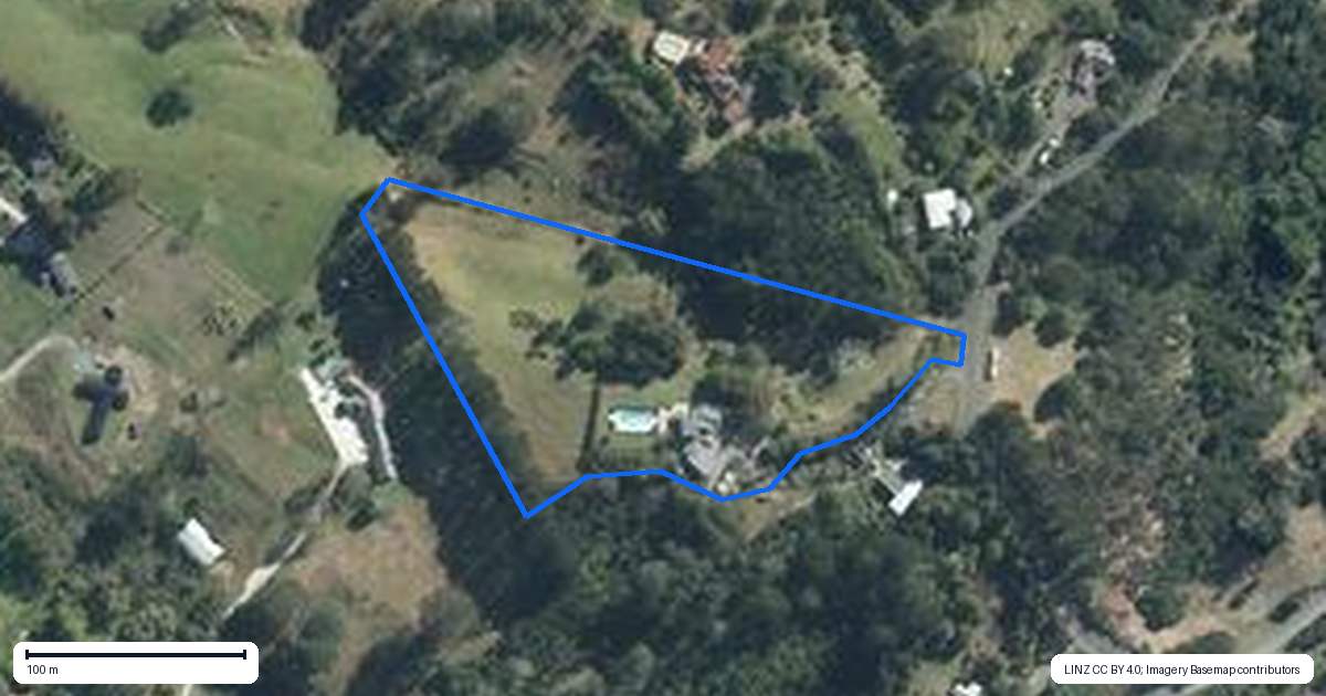 Property context map for 19 Messenger Road, Stillwater, Silverdale