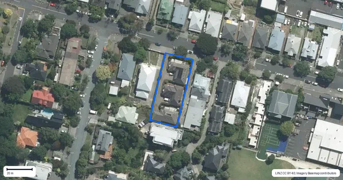 Property context map for 16B Seccombes Road, Epsom, Auckland