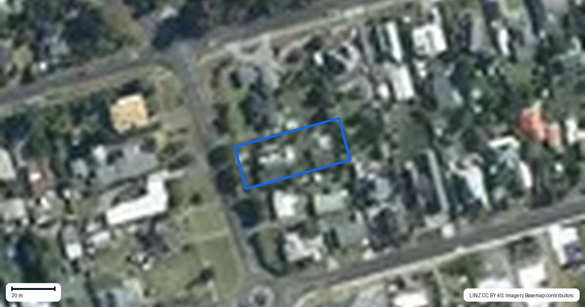 Property context map for 71 Shelly Bay Road, Beachlands, Auckland