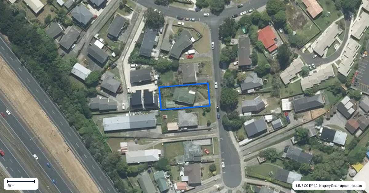 Property context map for 5 Kapiti Place, Sunnynook, Auckland