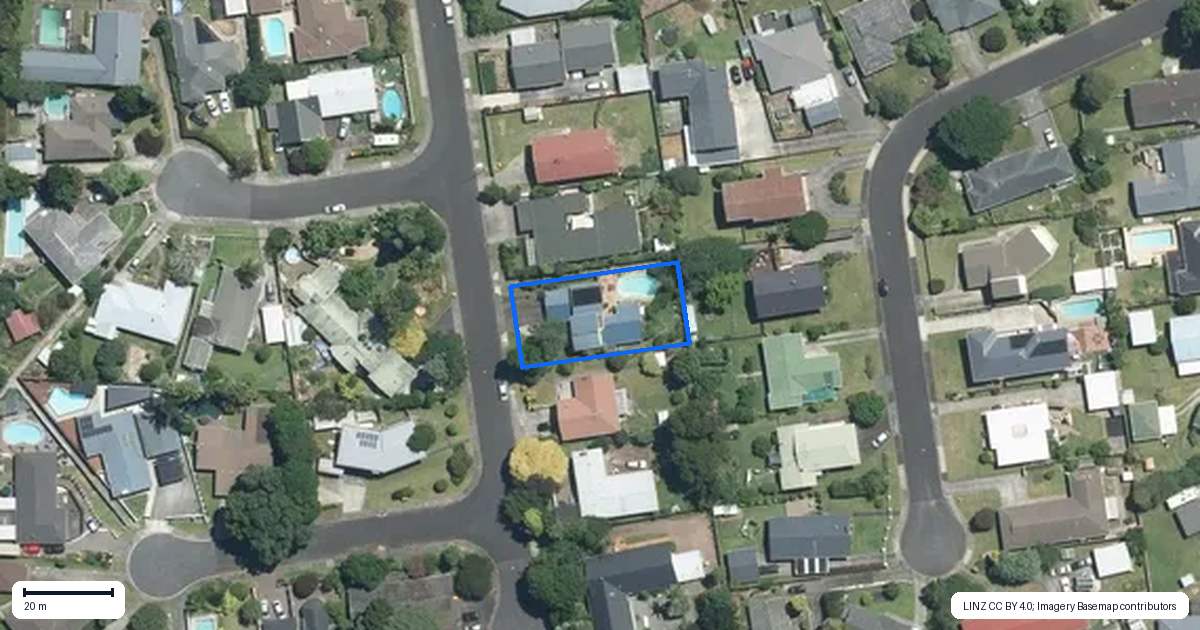 Property context map for 38 Callis Avenue, Opaheke, Papakura