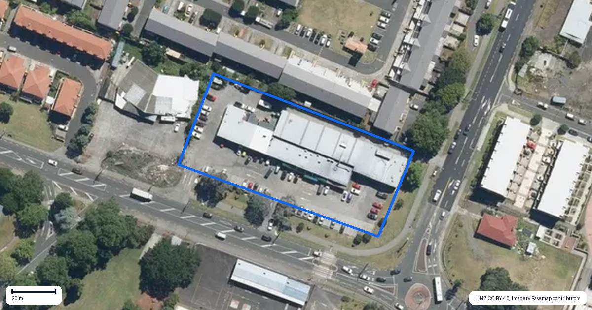 Property context map for 10D Margan Avenue, New Lynn, Auckland