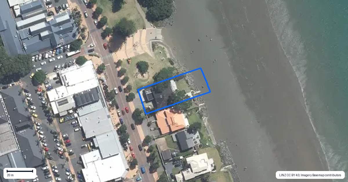 Property context map for 309A Hibiscus Coast Highway, Orewa