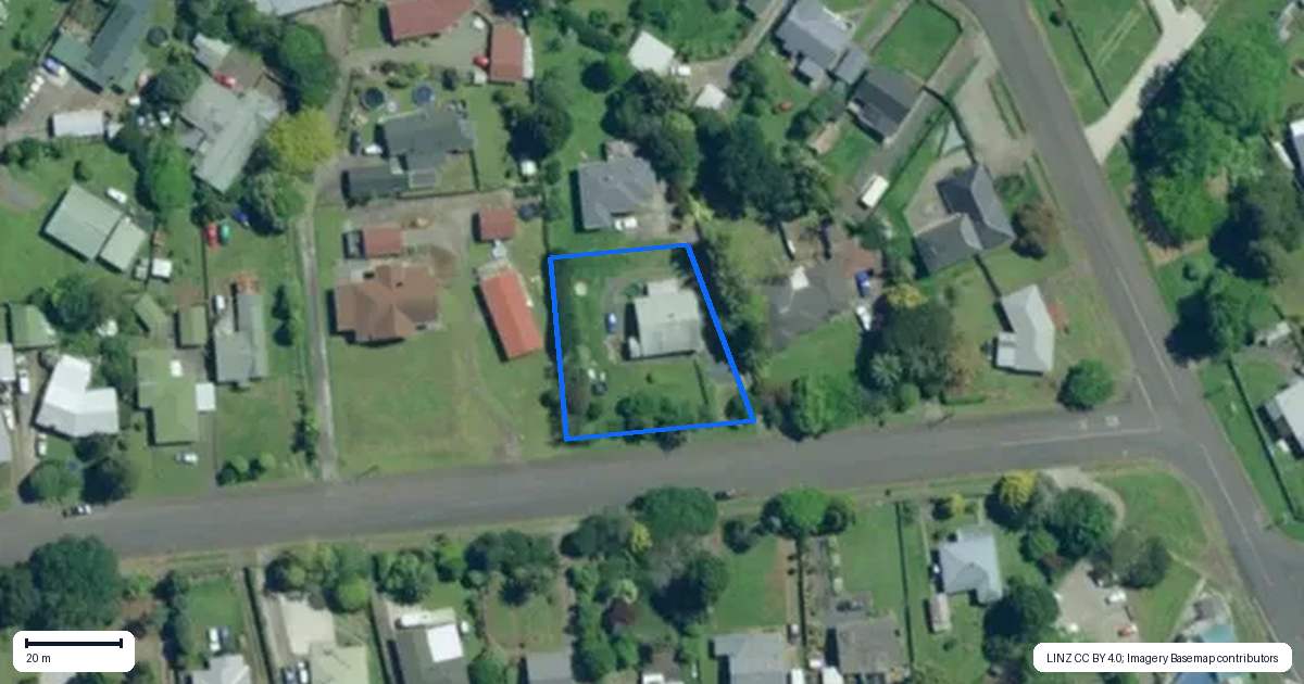 Property context map for 4 Hillcrest Road, Kaikohe