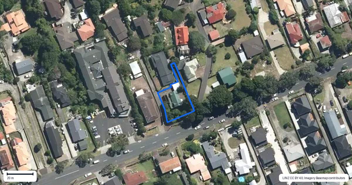 Property context map for 45 Kinross Street, Blockhouse Bay, Auckland
