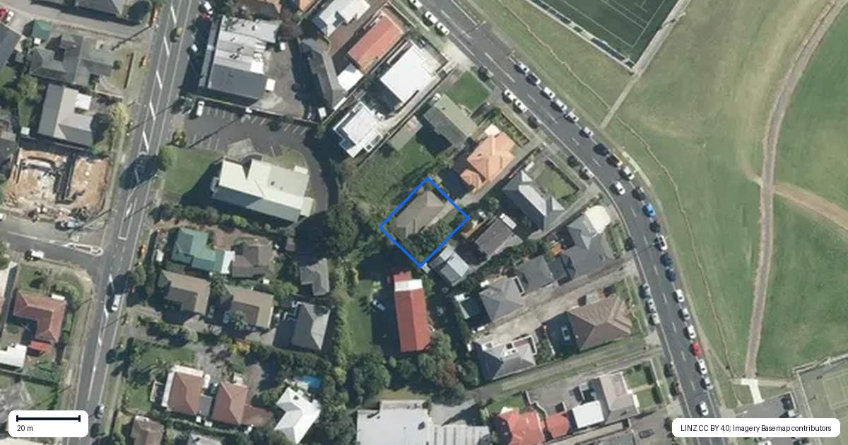 Property context map for 9A MacLeans Road, Bucklands Beach, Auckland