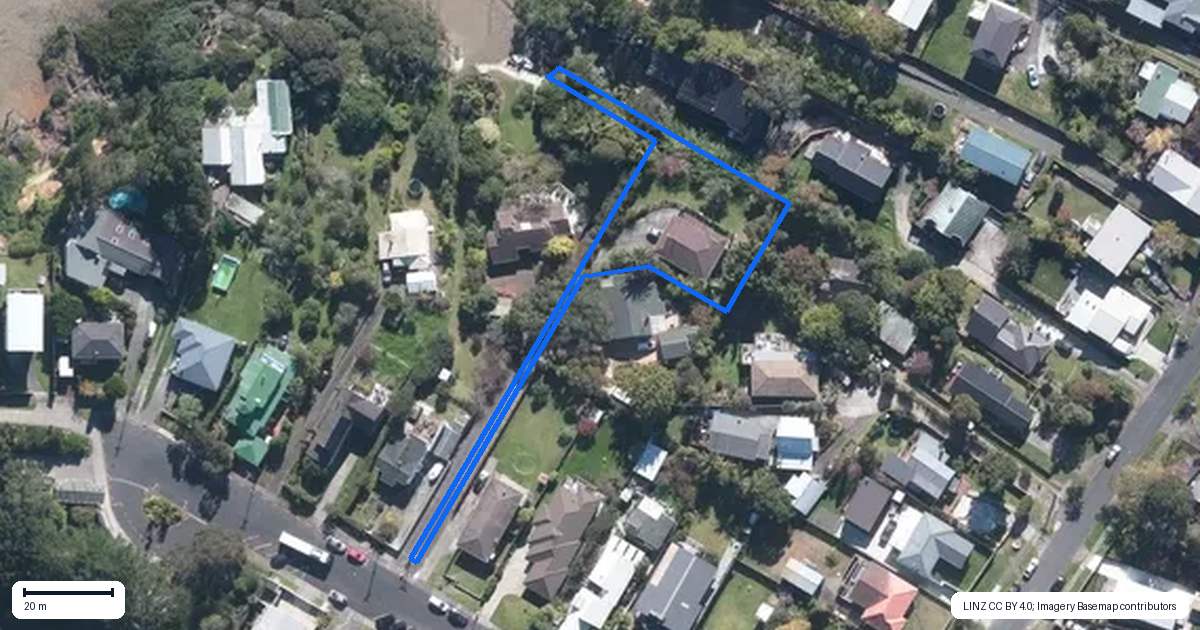 Property context map for 30A Beach Haven Road, Beach Haven, Auckland