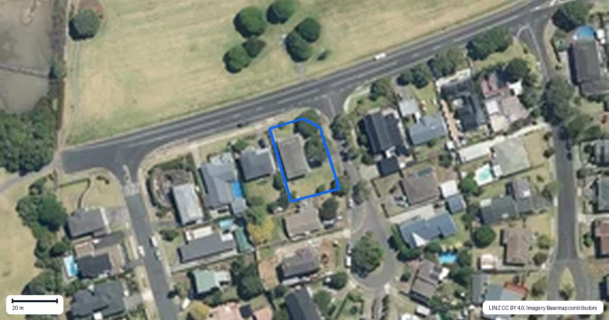 Property context map for 91A Kiwi Esplanade, Mangere Bridge, Auckland