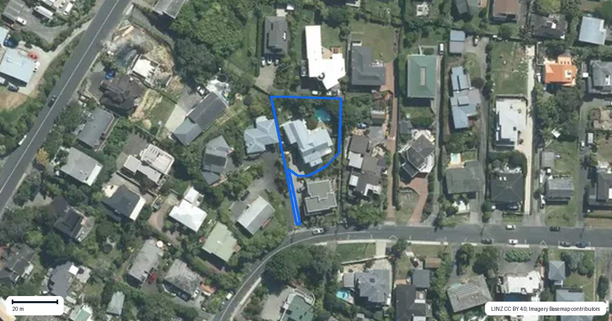 Property context map for 10 Oban Road, Browns Bay, Auckland