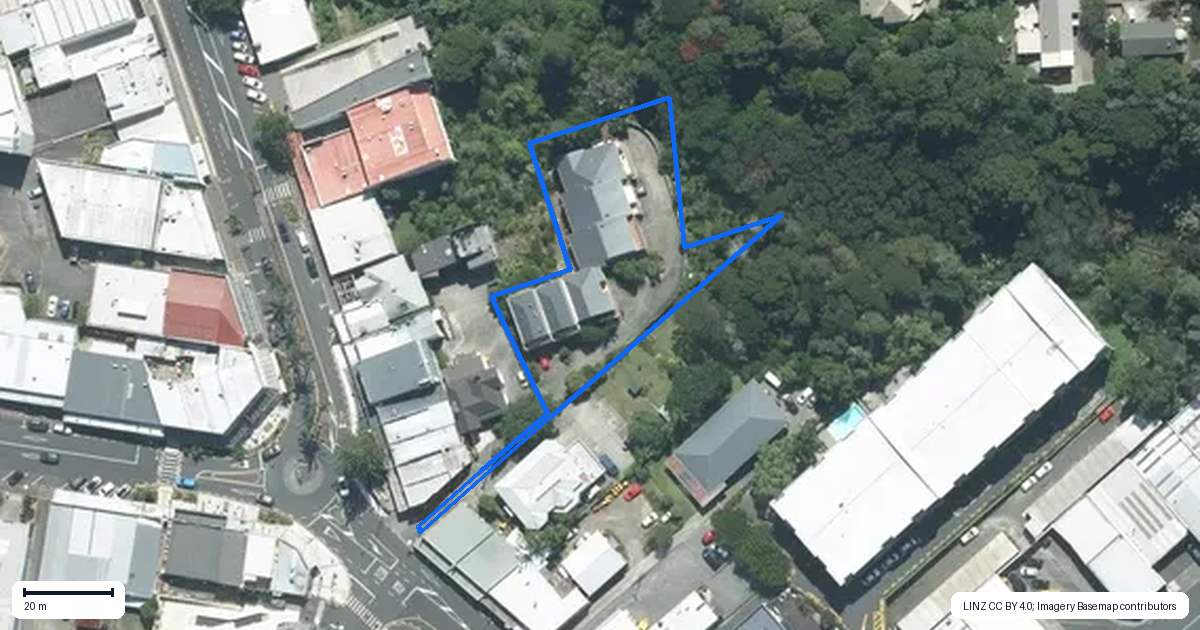 Property context map for 1/1B Birkenhead Avenue, Birkenhead, Auckland