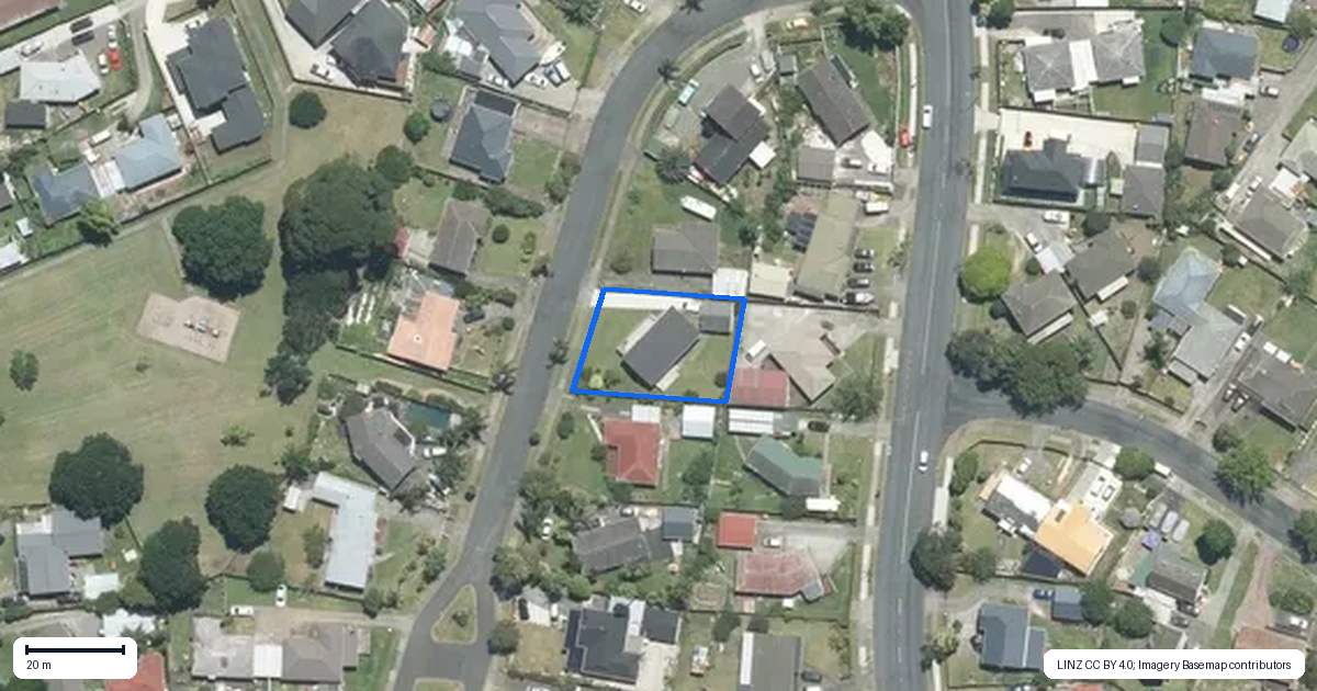 Property context map for 8 Pulman Place, Clover Park, Auckland