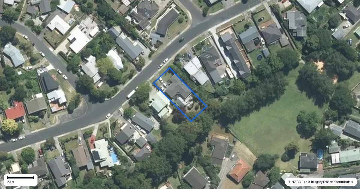Property context map for 18 Mountbatten Avenue, Hillcrest, Auckland