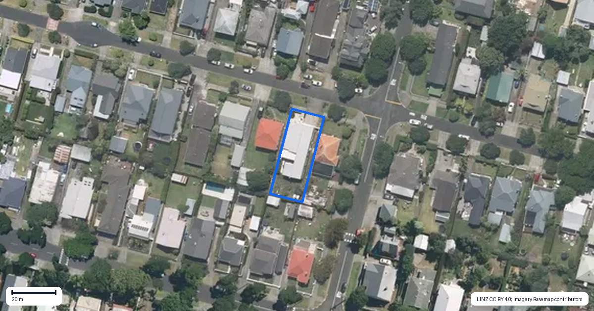 Property context map for 25 Tranmere Road, Sandringham, Auckland