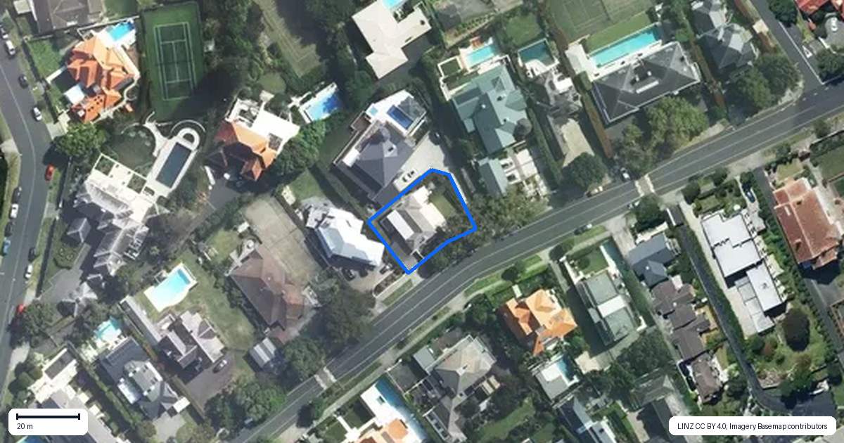Property context map for 16 Arney Road, Remuera, Auckland