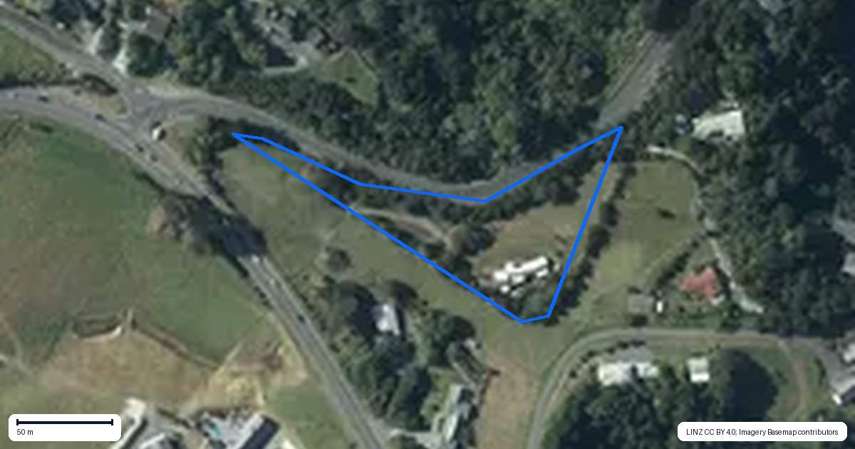 Property context map for 882 Sandspit Road, Warkworth