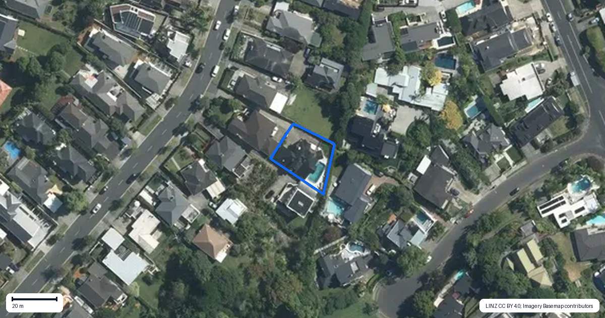 Property context map for 88A Allum Street, Kohimarama, Auckland