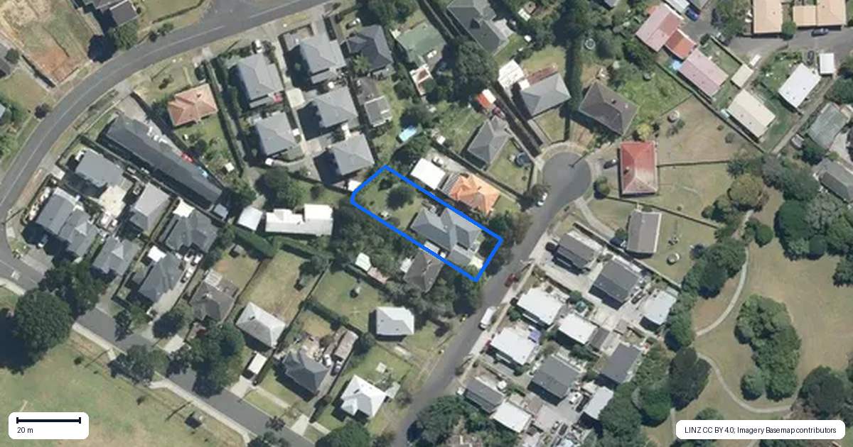 Property context map for 6 Tuata Street, One Tree Hill, Auckland