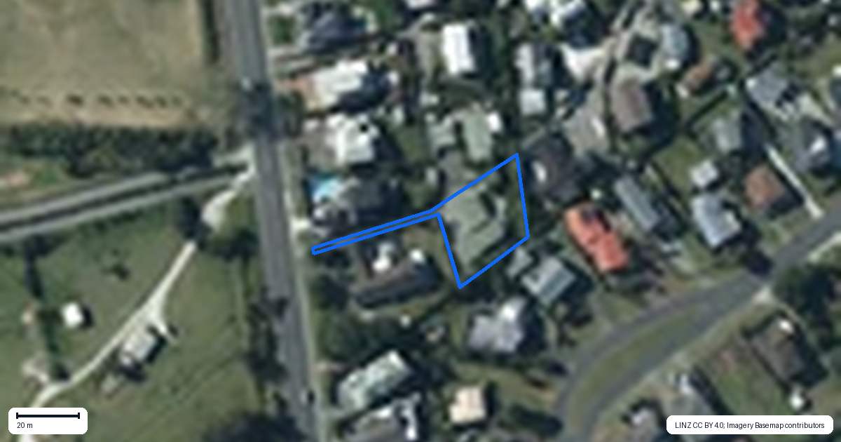 Property context map for 525 Mahurangi East Road, Algies Bay