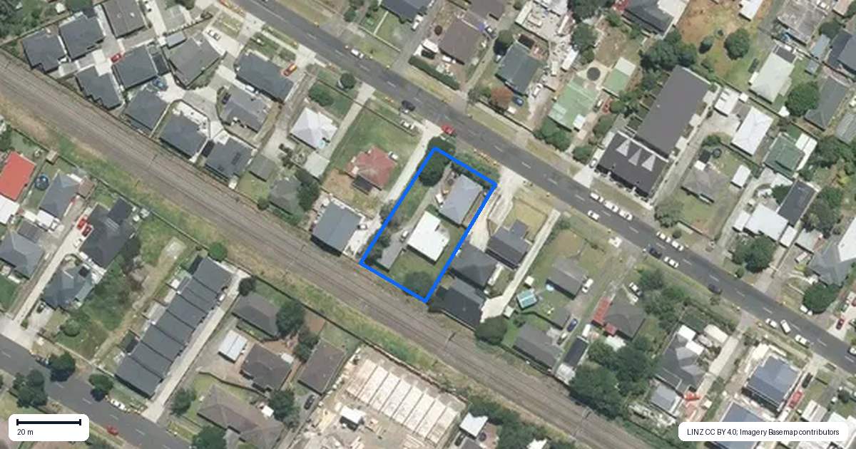 Property context map for 34 Marr Road, Manurewa, Auckland