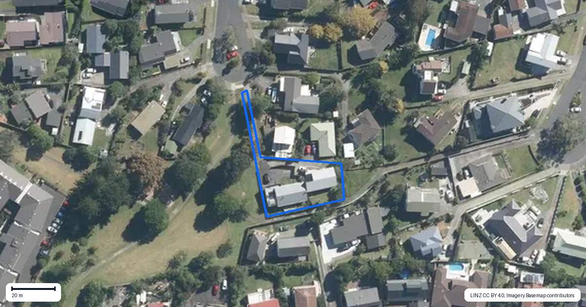 Property context map for 32A Gilshennan Valley, Red Beach, Whangaparaoa