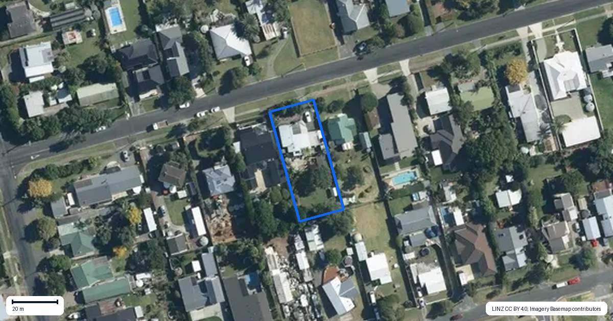 Property context map for 109 Second View Avenue, Beachlands, Auckland
