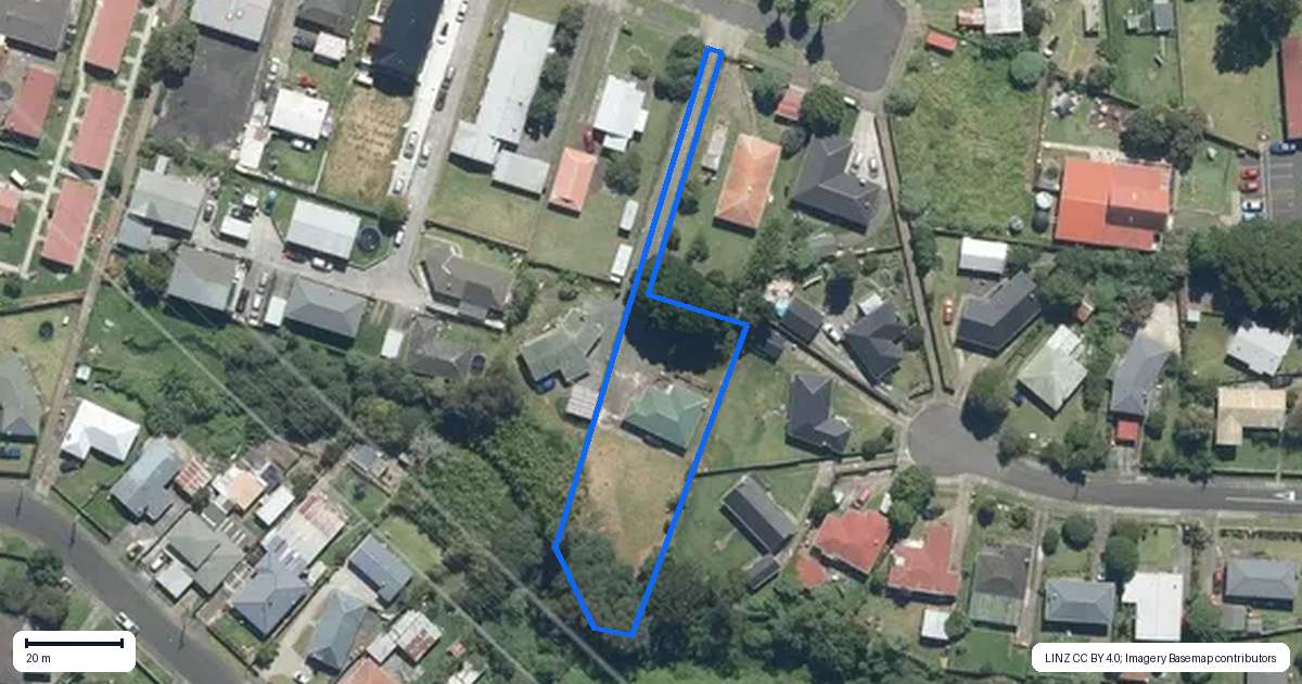 Property context map for 11 Fulton Crescent, Otara, Auckland