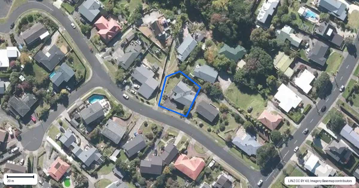 Property context map for 5 Bert Wilson Place, Cockle Bay, Auckland