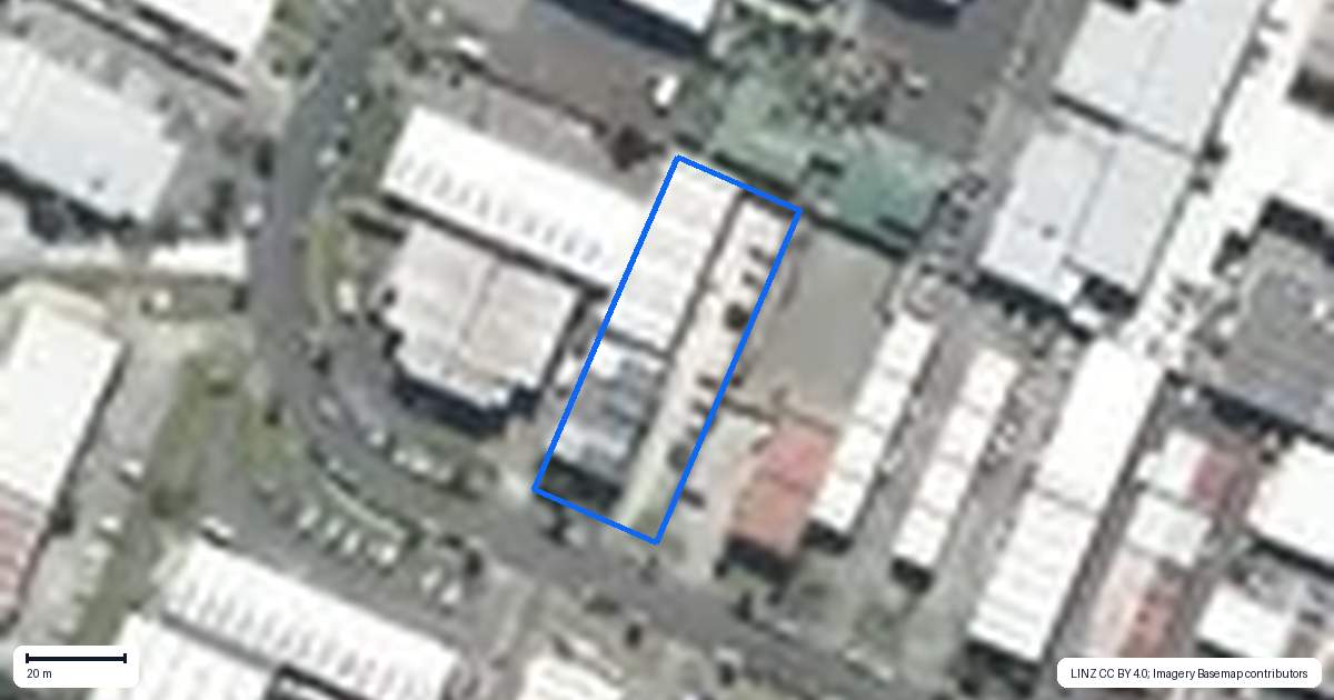 Property context map for 21 Andromeda Crescent, East Tamaki, Auckland