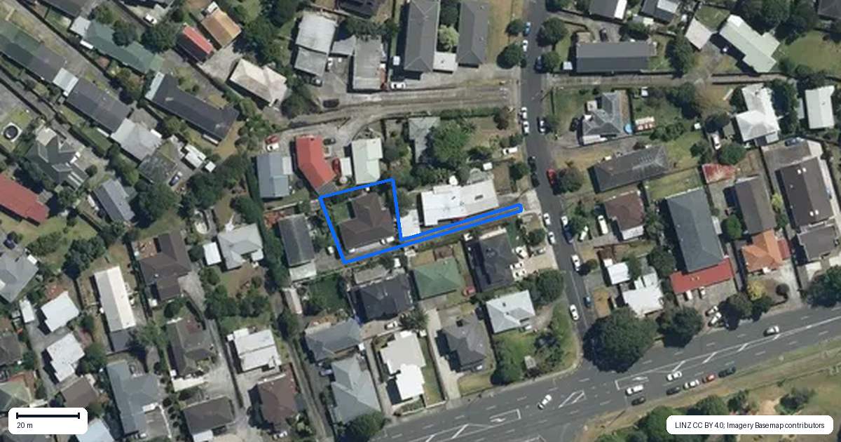 Property context map for 27A McDonald Crescent, Mount Wellington, Auckland