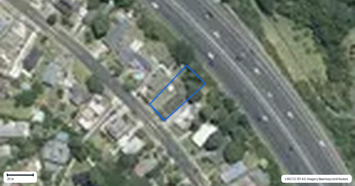 Property context map for 68 Lawrence Crescent, Hillpark, Auckland
