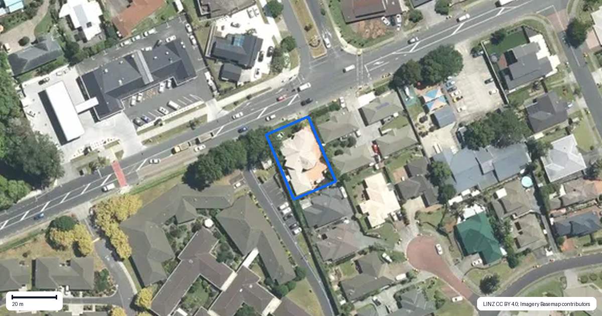 Property context map for 145 Hill Road, Manurewa, Auckland