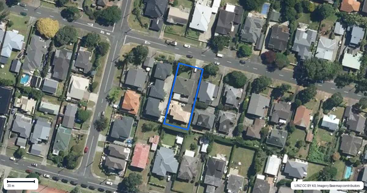Property context map for 14 Hollywood Avenue, Epsom, Auckland