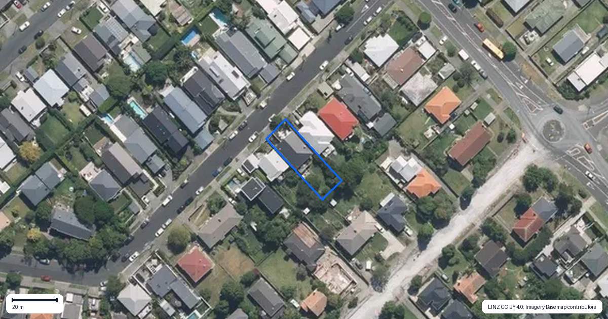 Property context map for 8 Westmere Crescent, Westmere, Auckland