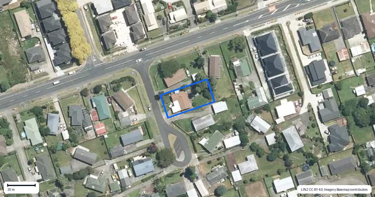 Property context map for 4 Le Havre Place, Takanini, Auckland