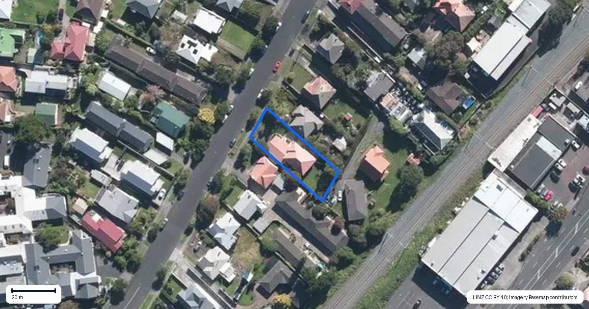 Property context map for 40 Willcott Street, Mount Albert, Auckland