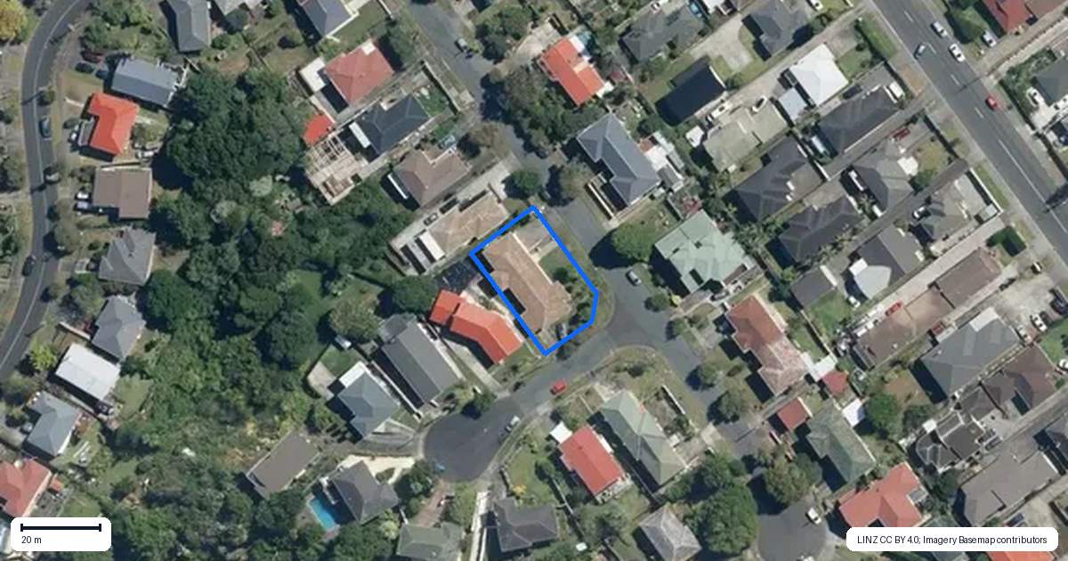 Property context map for 1 Humber Place, New Windsor, Auckland