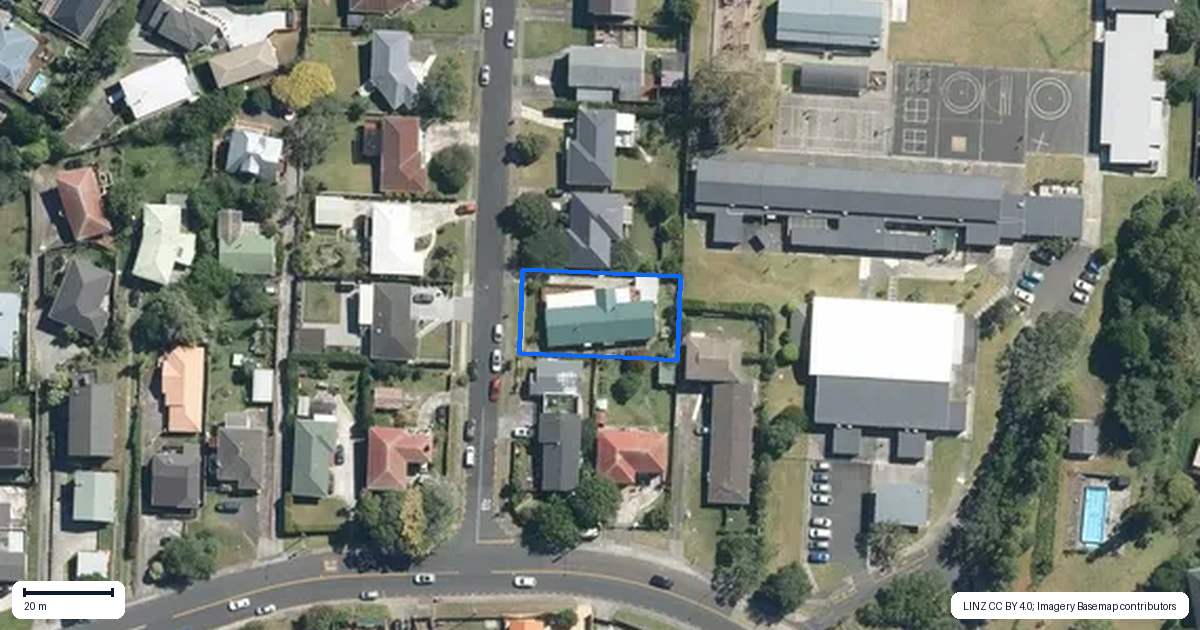 Property context map for 3 Hibiscus Place, Hillsborough, Auckland