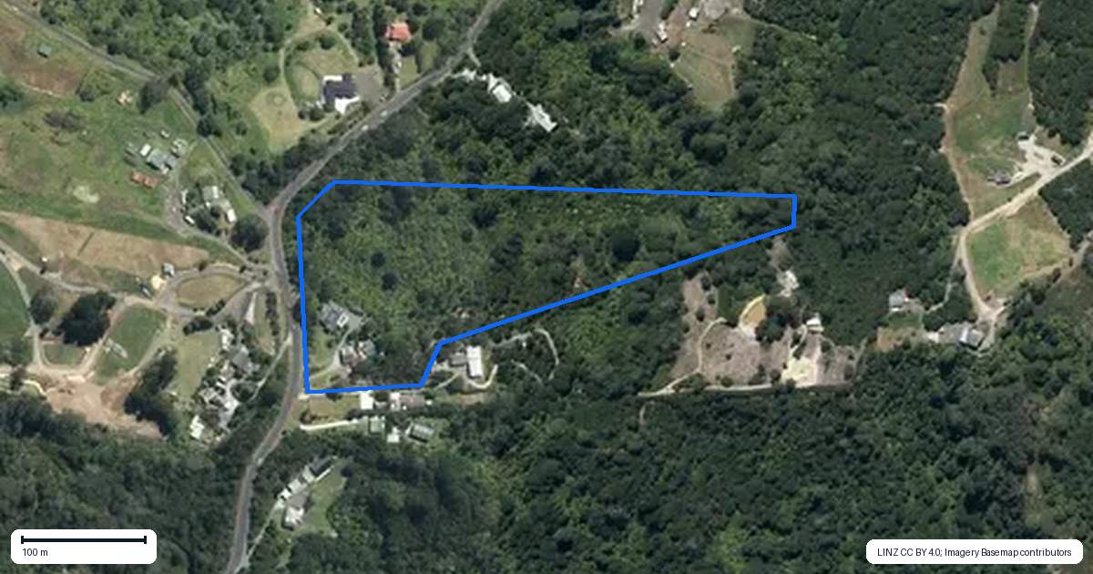 Property context map for 43 Sunnyvale Road, Massey, Auckland