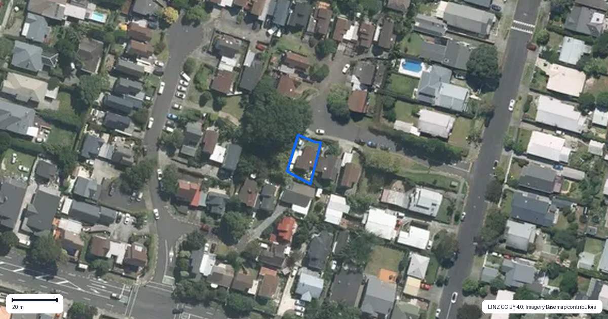 Property context map for 5 Balmer Lane, Mount Eden, Auckland