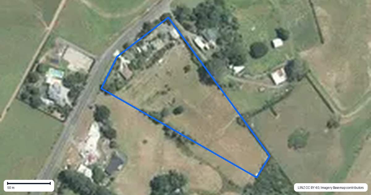 Property context map for 552 Runciman Road, Ramarama, Drury
