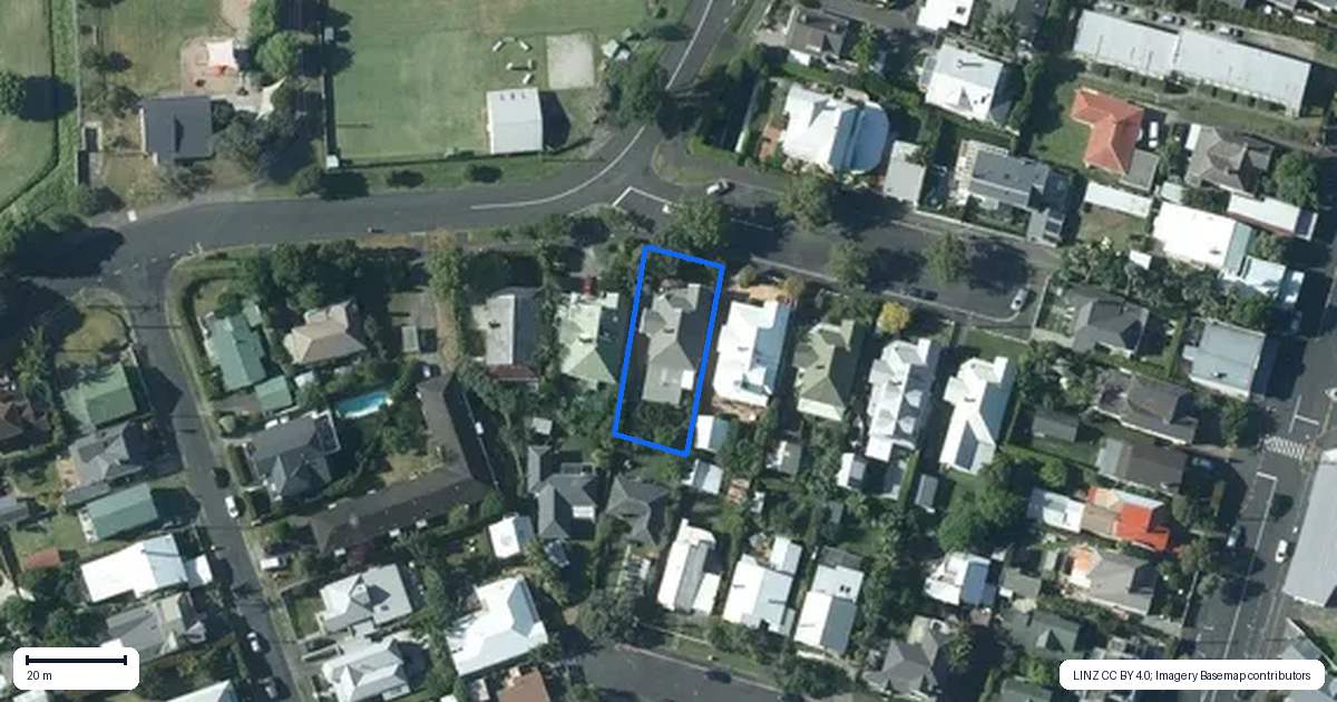 Property context map for 9 Grahame Street, Devonport, Auckland